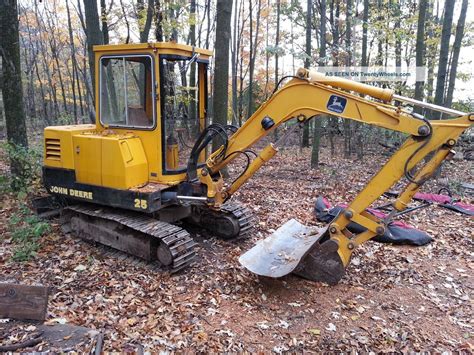 john deere model 25 mini-excavator|john deere 25g.